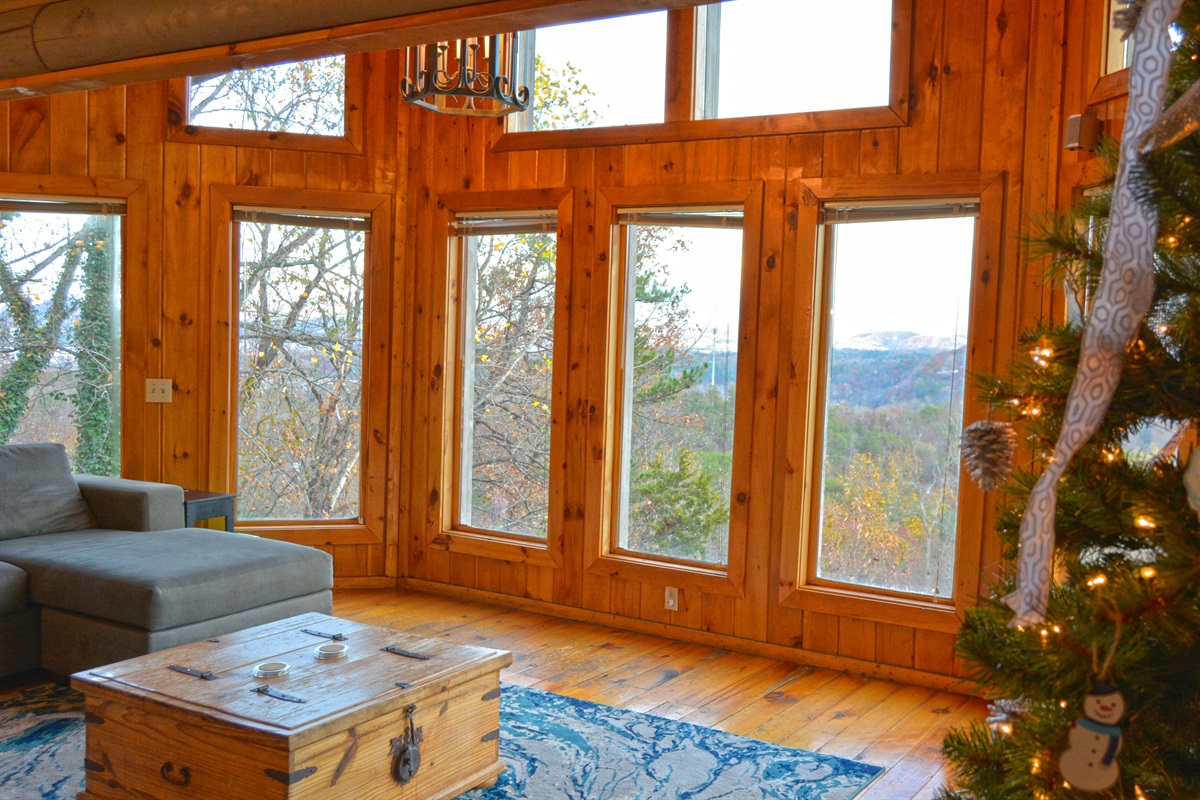 CHRISTMAS FAMILY ROOM VIEW