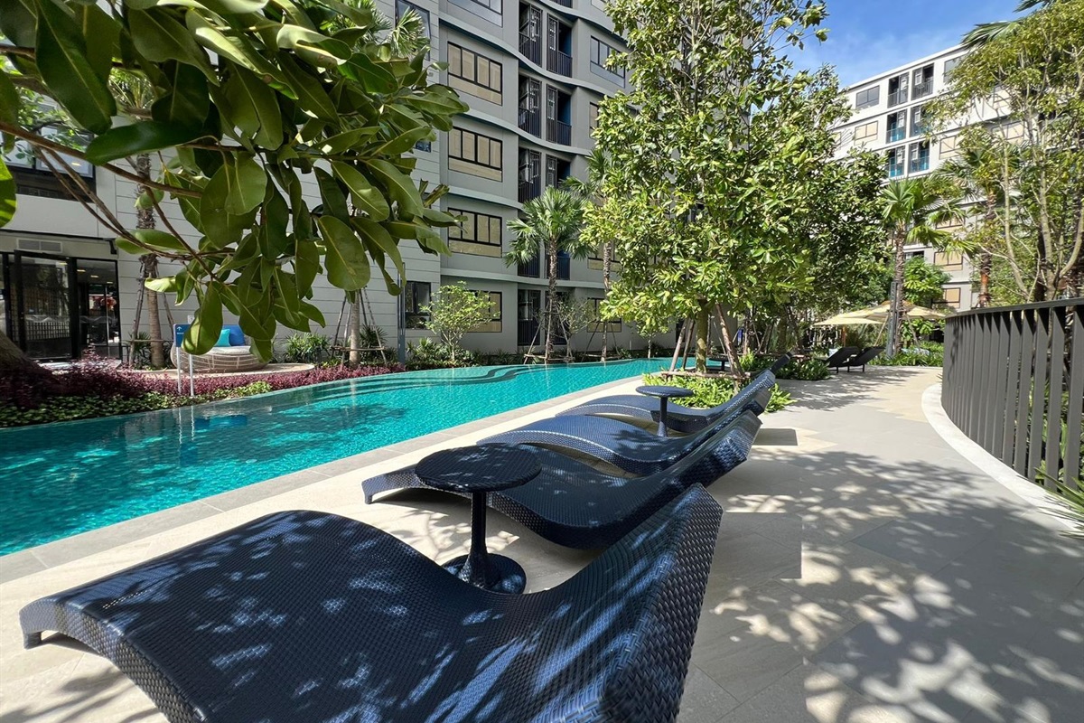 The swimming pool is divided into dedicated zones. Lap Pool: A 35-metre-long pool. Kids’ Pool: Featuring an overflowing water curtain of endless fun for the entire family. Relaxation Pool: Set