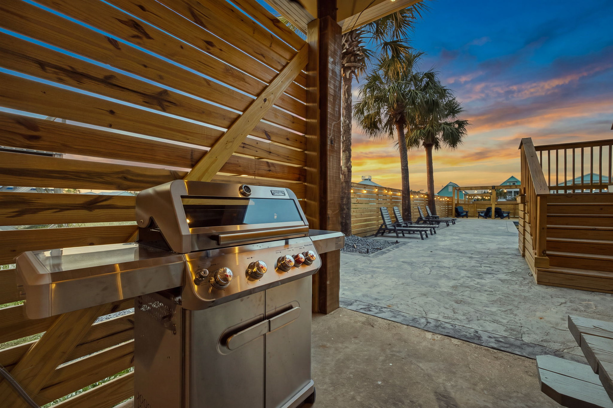 Grill, gather, and enjoy the open-air lifestyle
