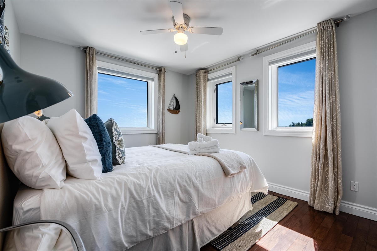 Queen Bed, designed for the best rest. 