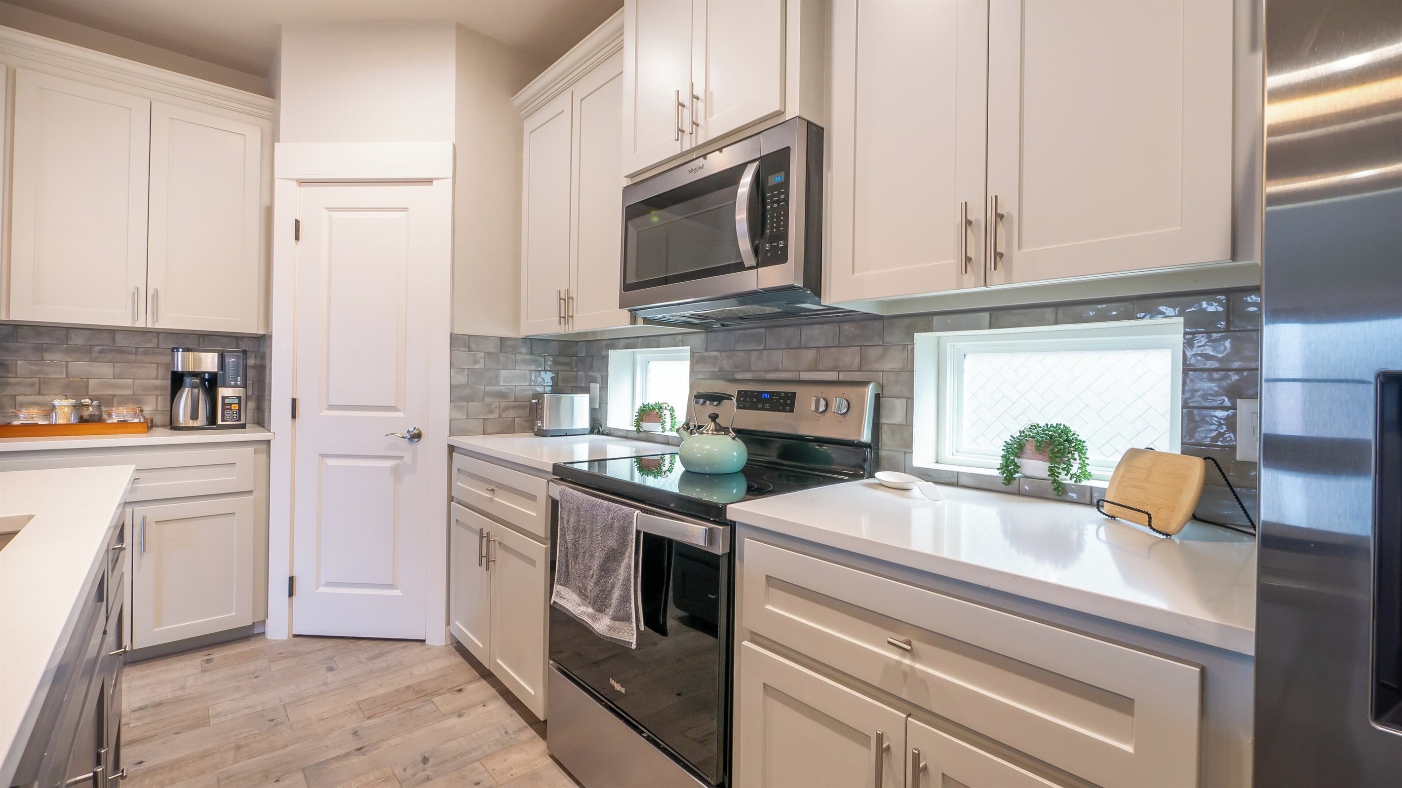 Bright, modern kitchen ready for your favorite recipes