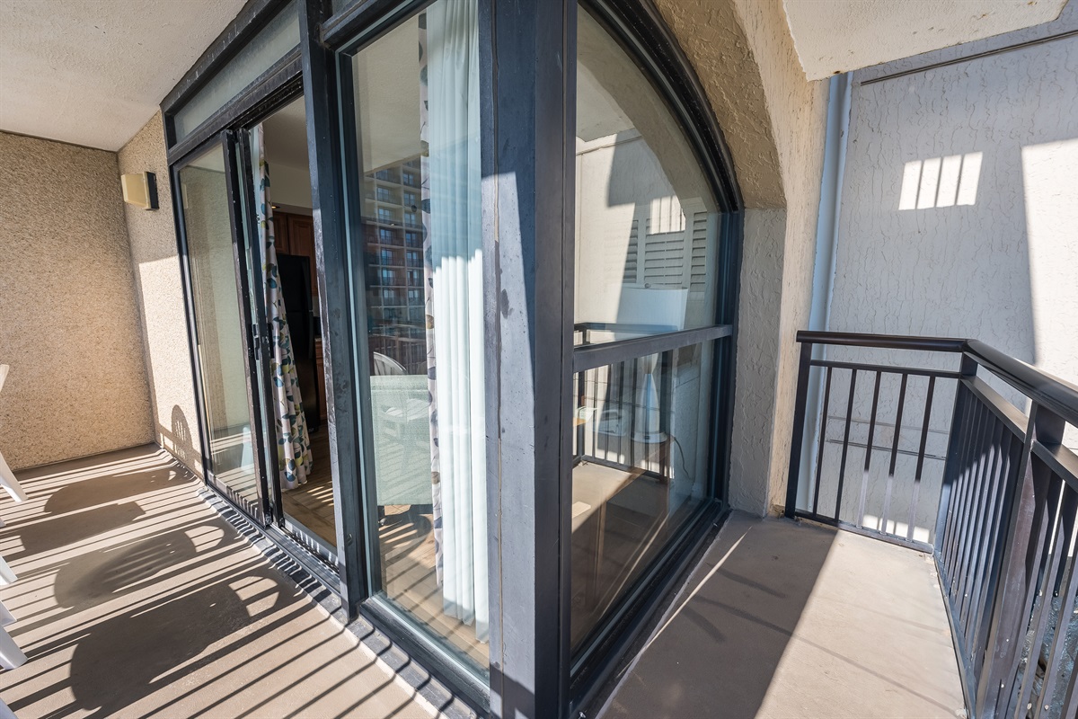 Amazing View from the Balcony!