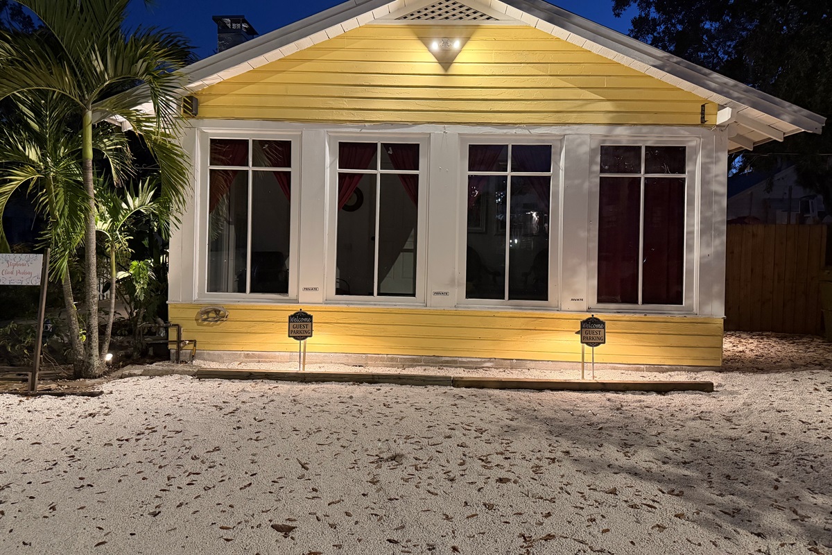 Front of Home with Parking Area