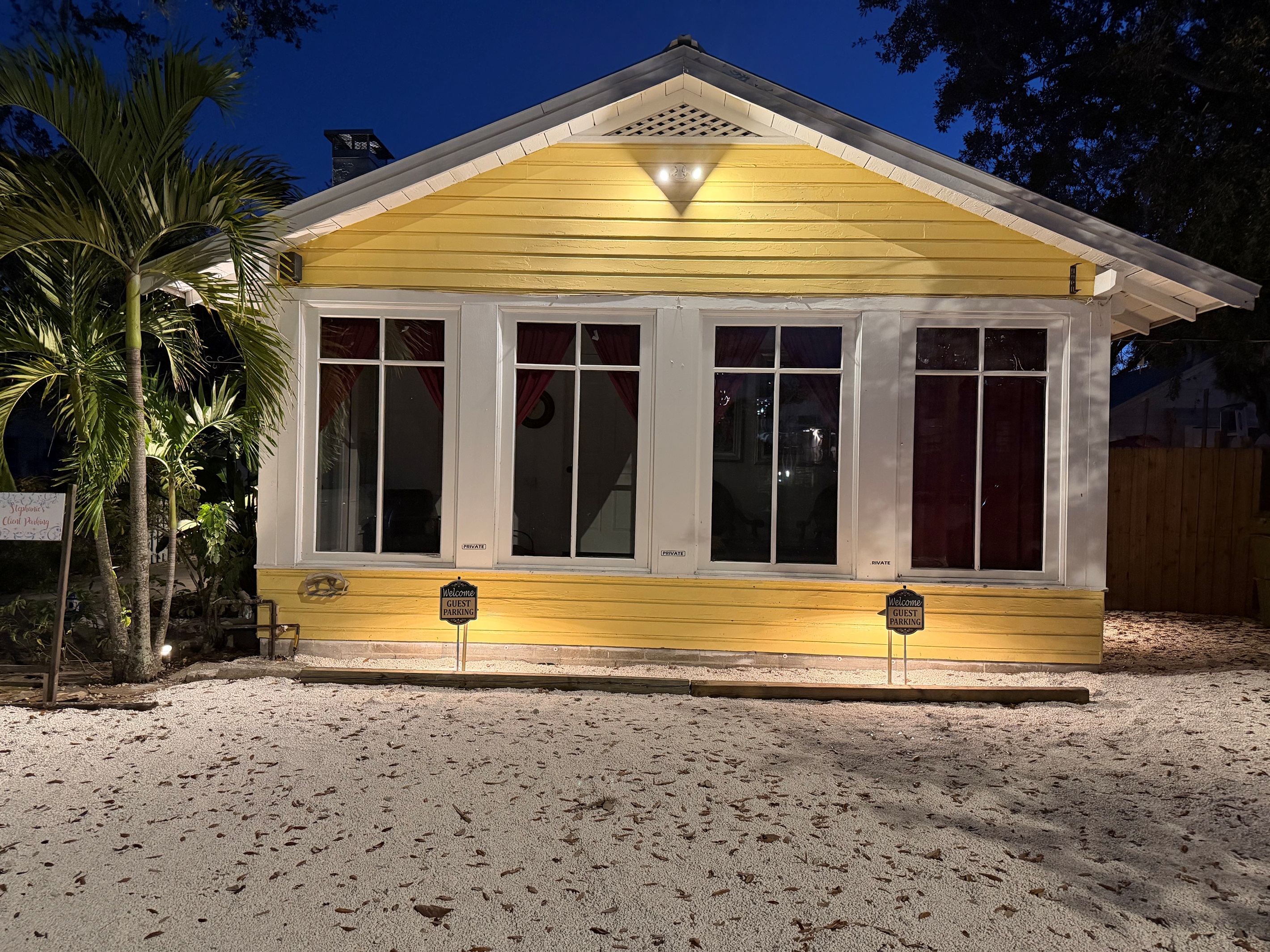 Front of Home with Parking Area