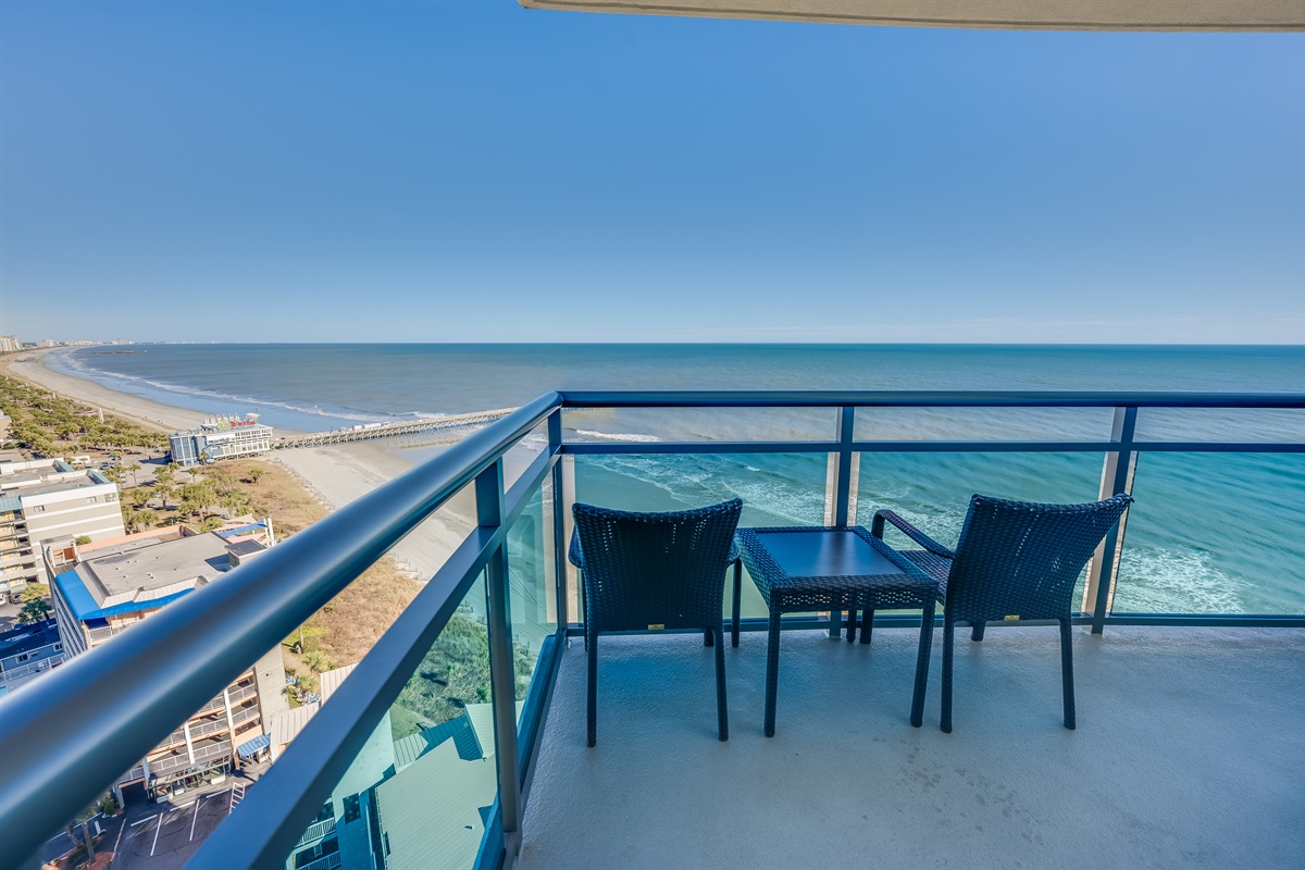 Breathtaking Views from Balcony!