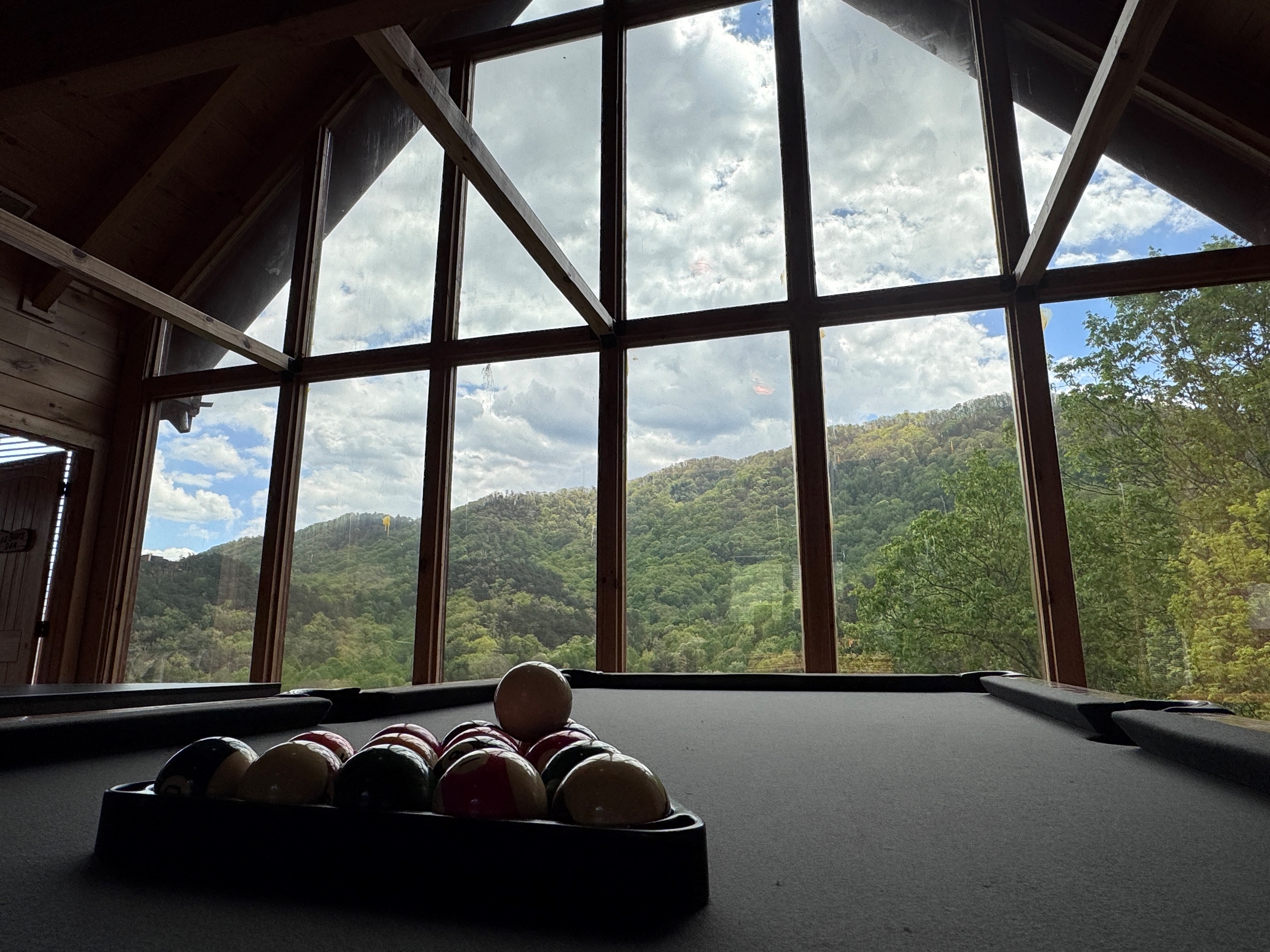 Beautiful views from the game area.