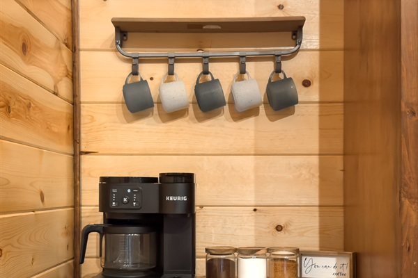 Get your coffee fix before a day of adventure at Beaver's Bend State Park.