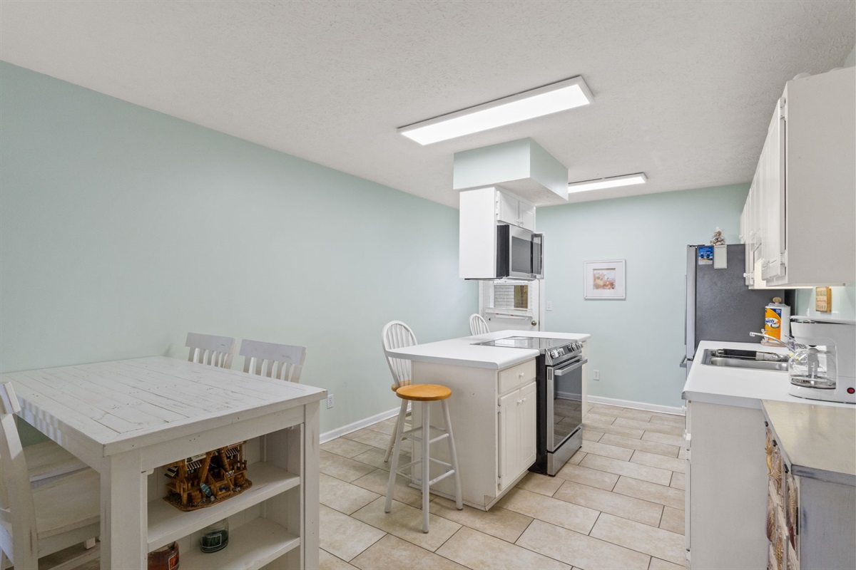 Dining Area and Kitchen