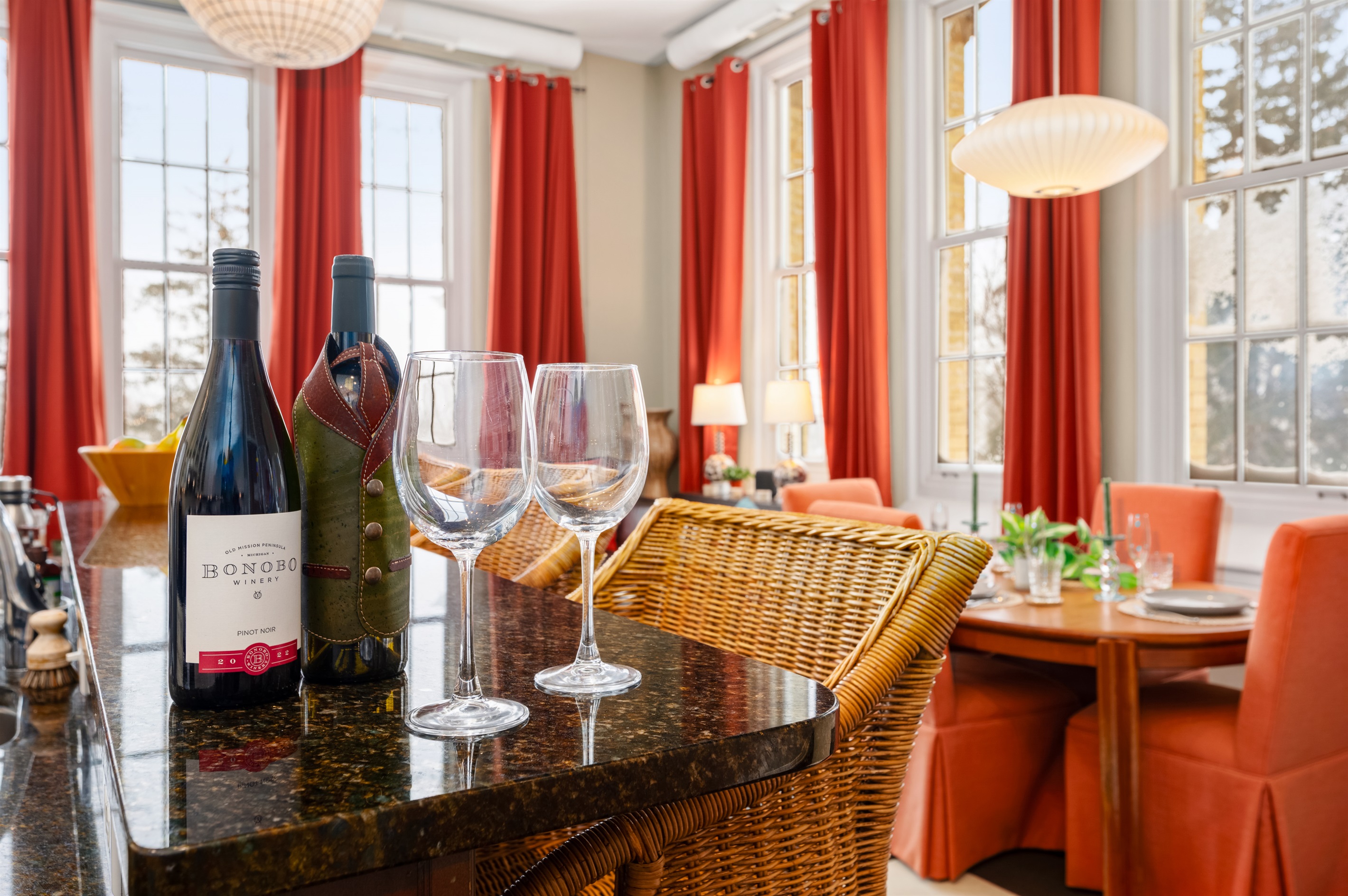 Dining Space for Meals and Wine