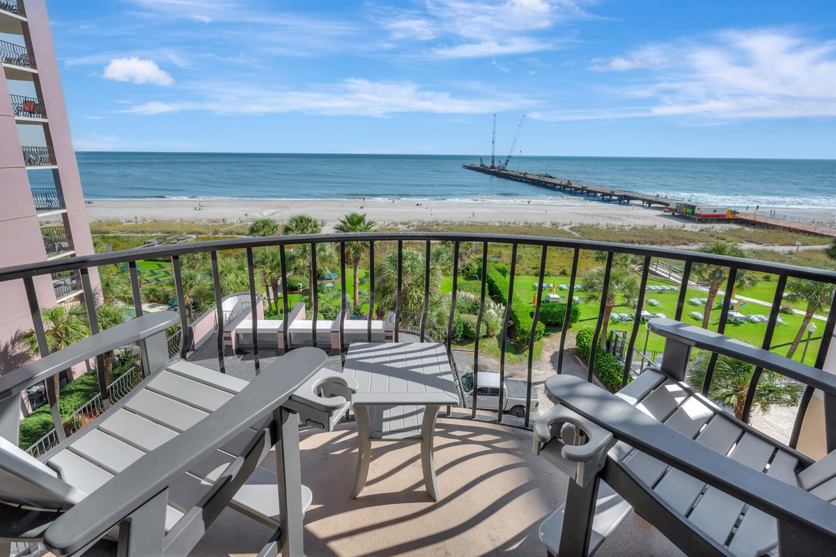 Breathtaking Views from Balcony!