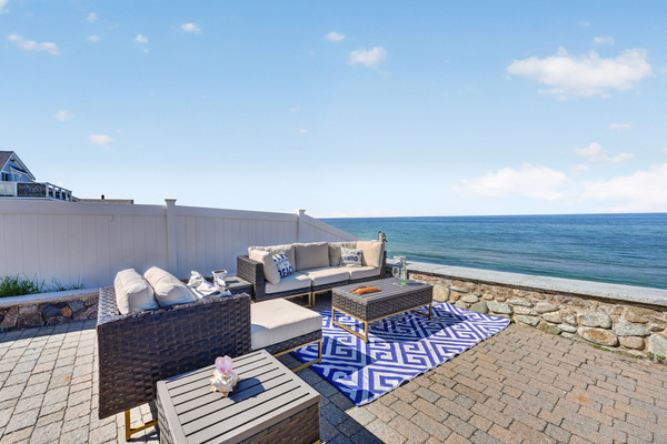 Gather outside to soak up the sunshine and breathtaking views.