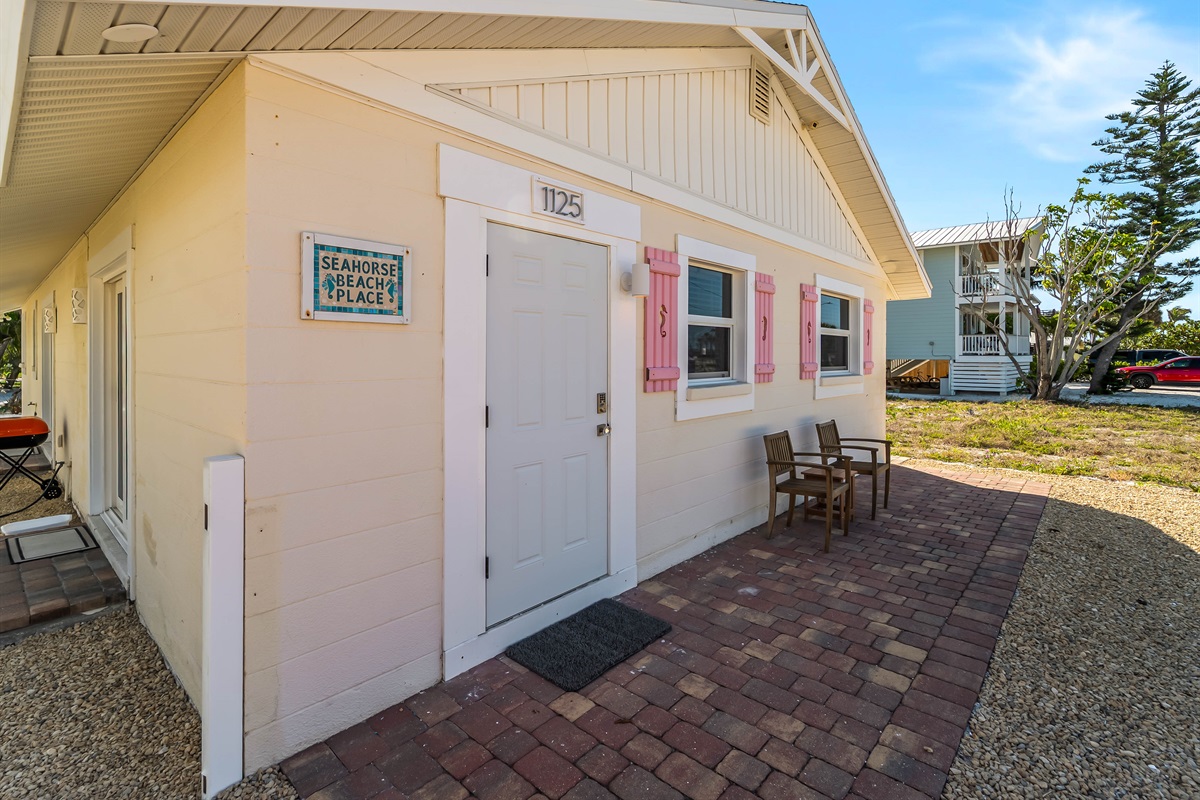 Front Door Coded Entrance
