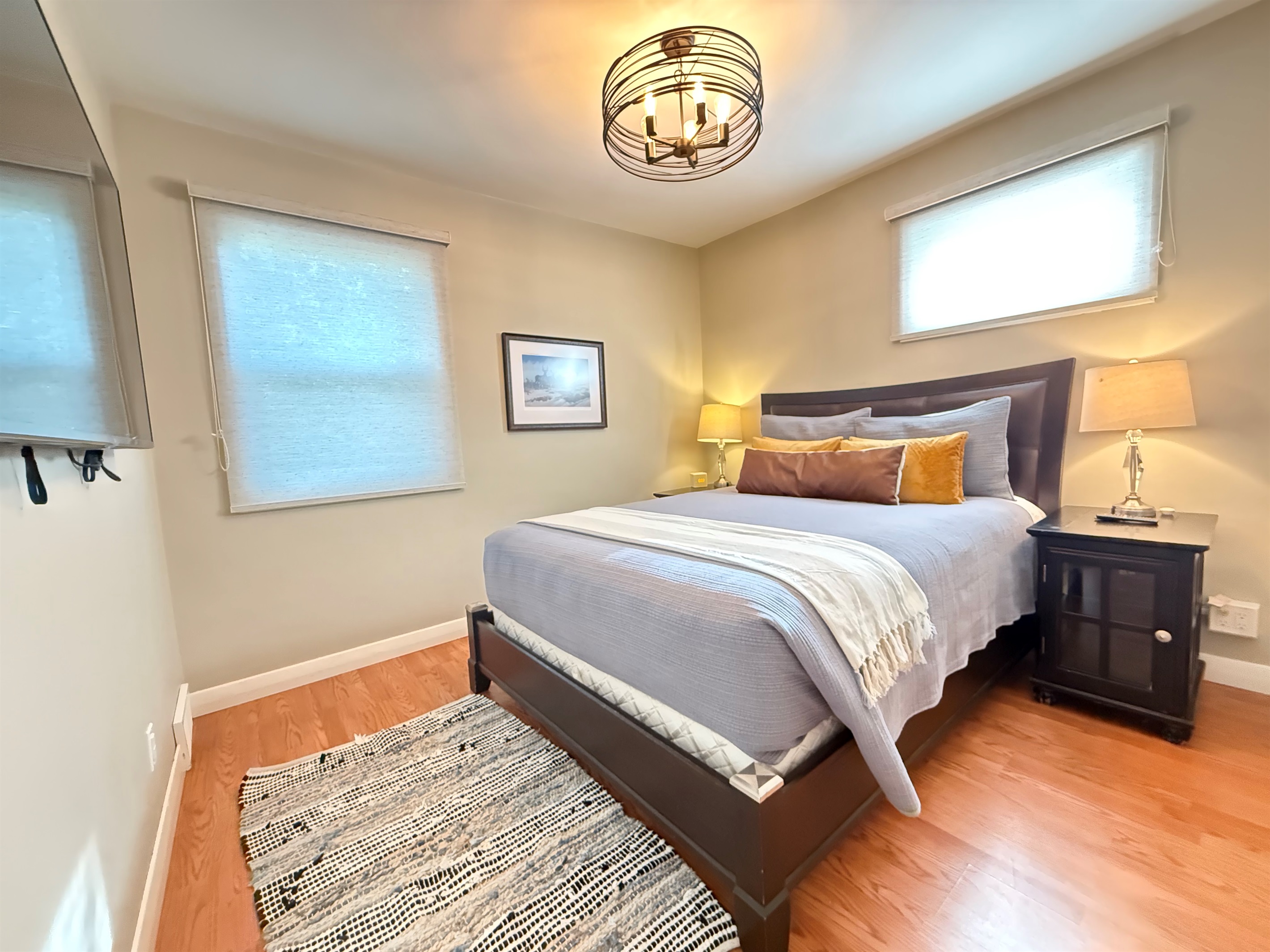 Primary Bedroom with Queen Bed, Natural Light & Relaxing Atmosphere