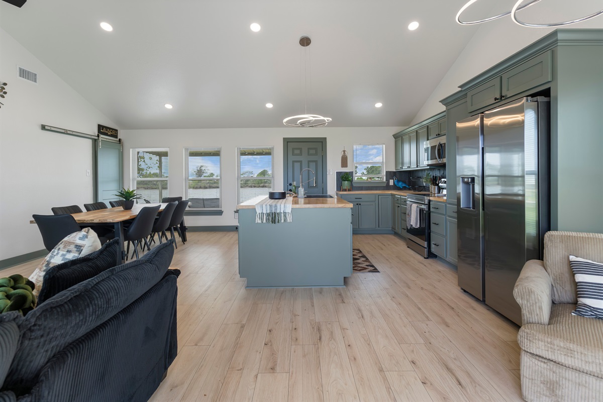 Beautiful Kitchen view from front door