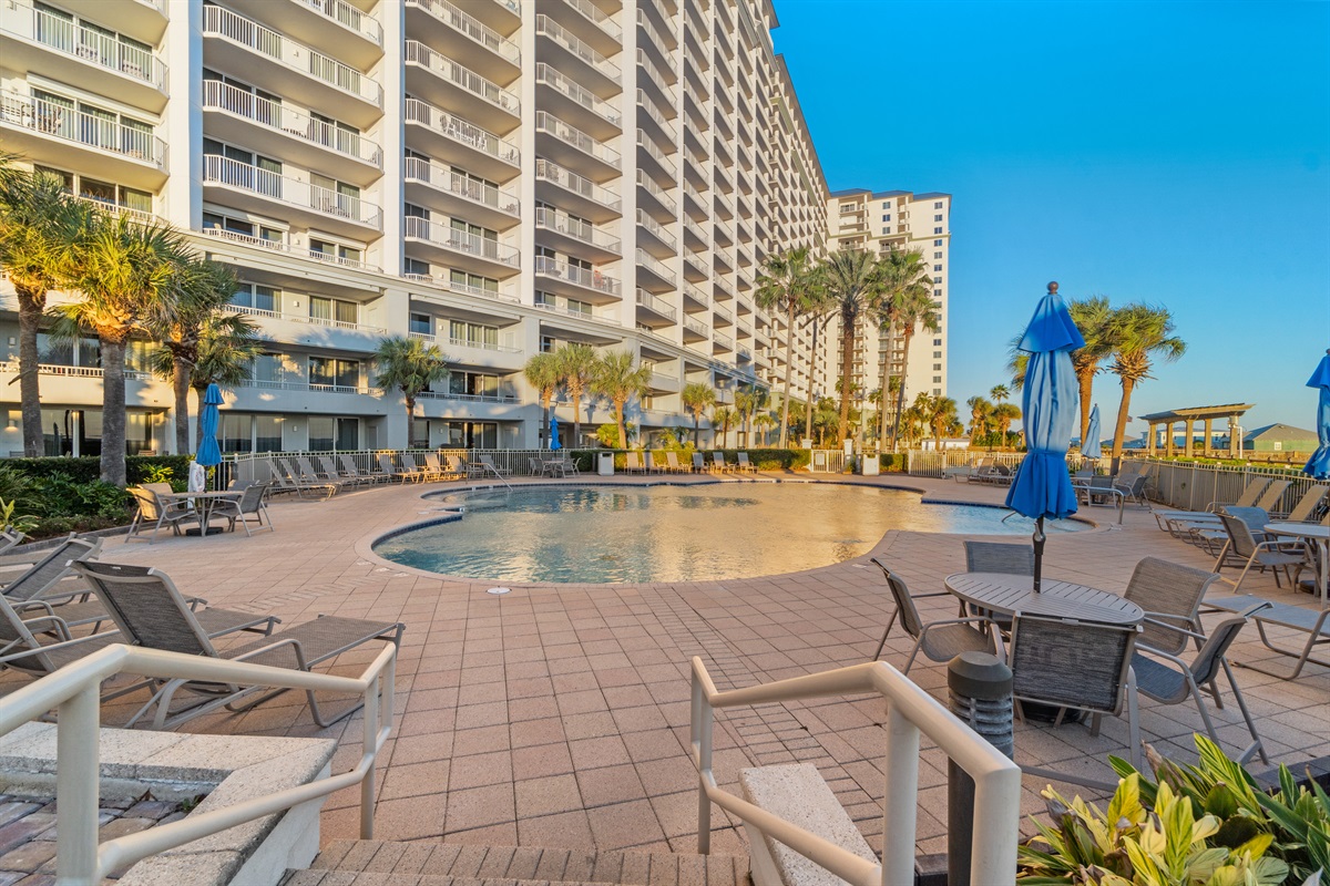 Bristol tower pool area