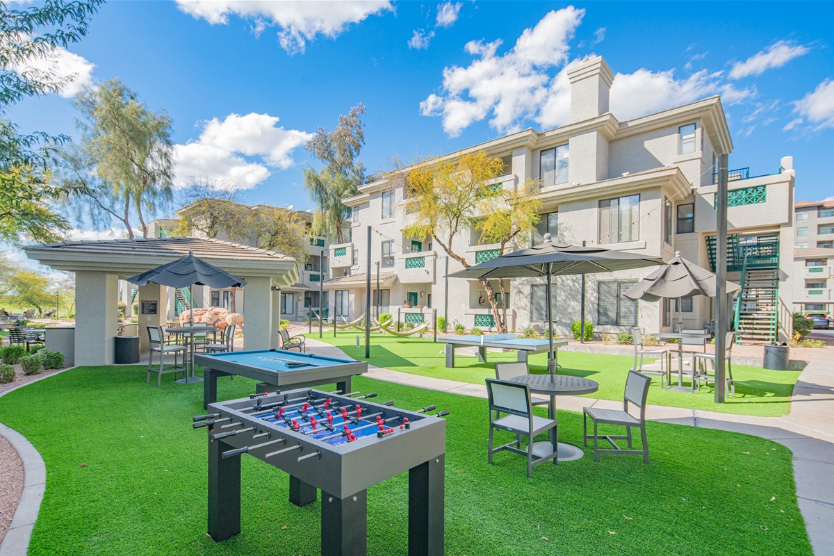 outdoor game area