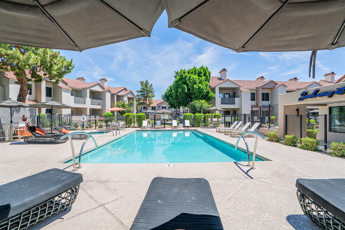 Pool #2. Beautiful pool area, ideal for unwinding.