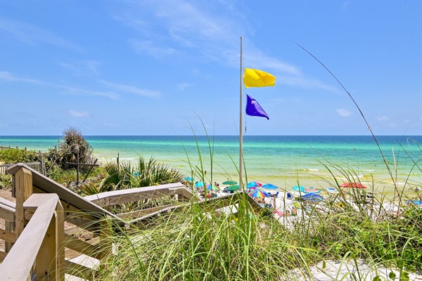 Blue Mountain Beach Access (Parking and Restrooms)