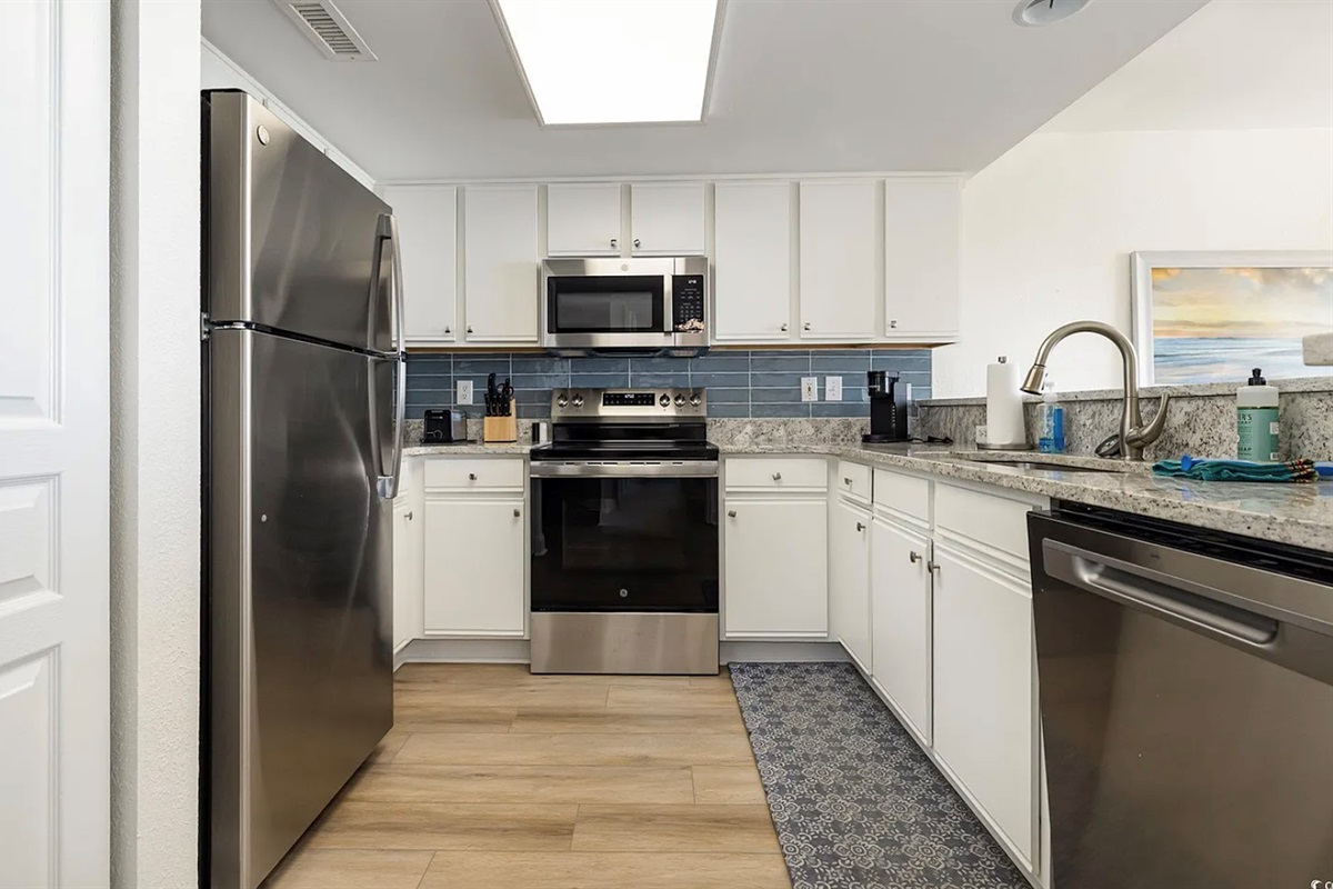 Well equipped Kitchen