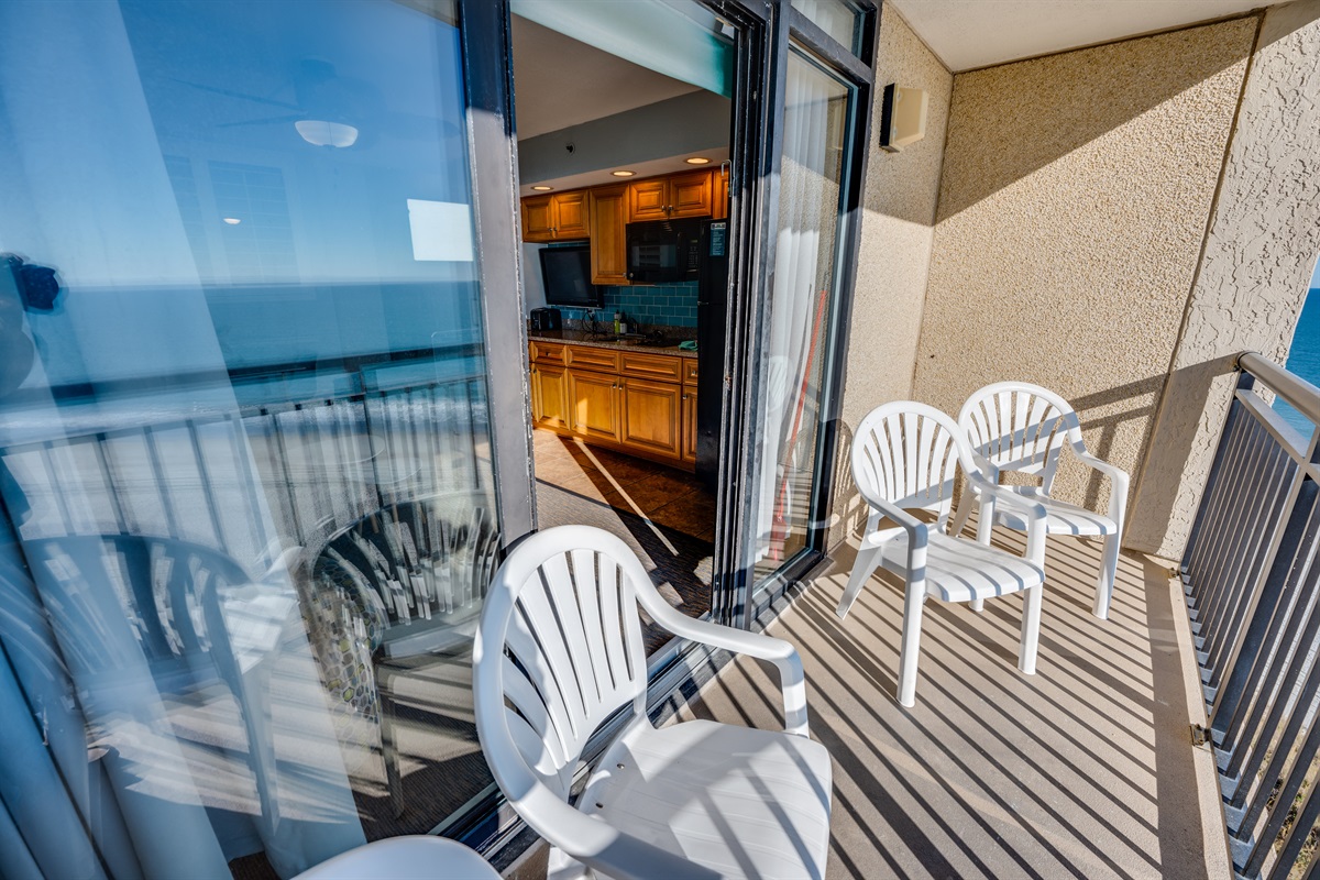 Breathtaking Views from Balcony!