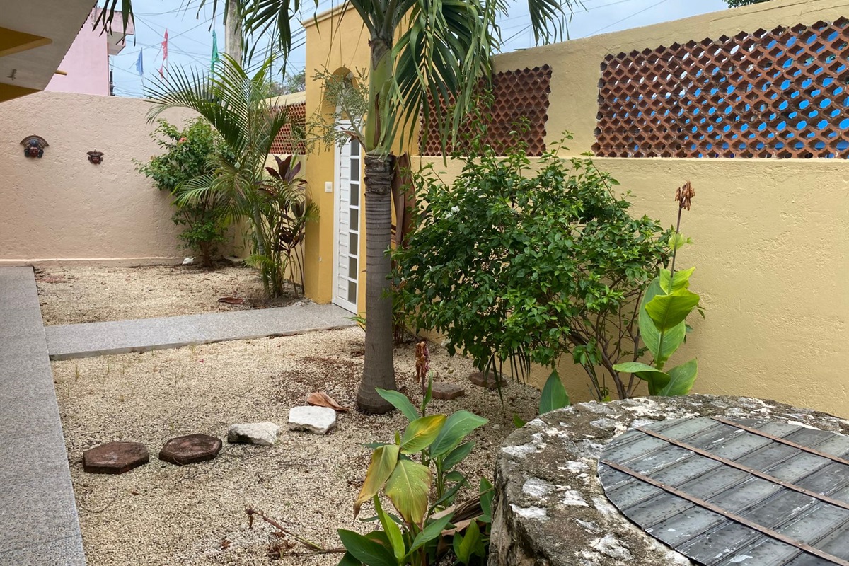 Front courtyard
