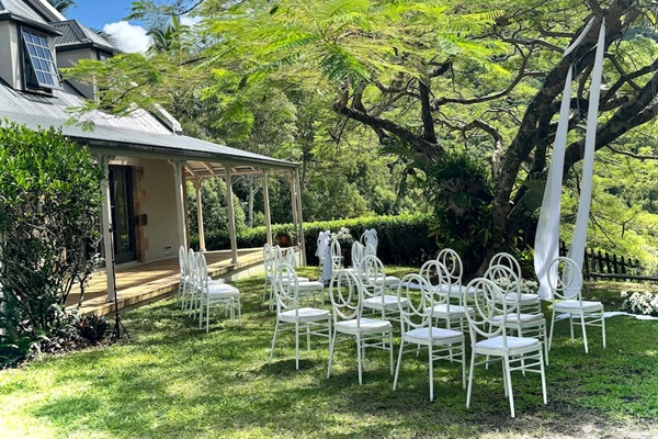 Small intimate gatherings for close family and friends- discuss options with hosts prior to booking