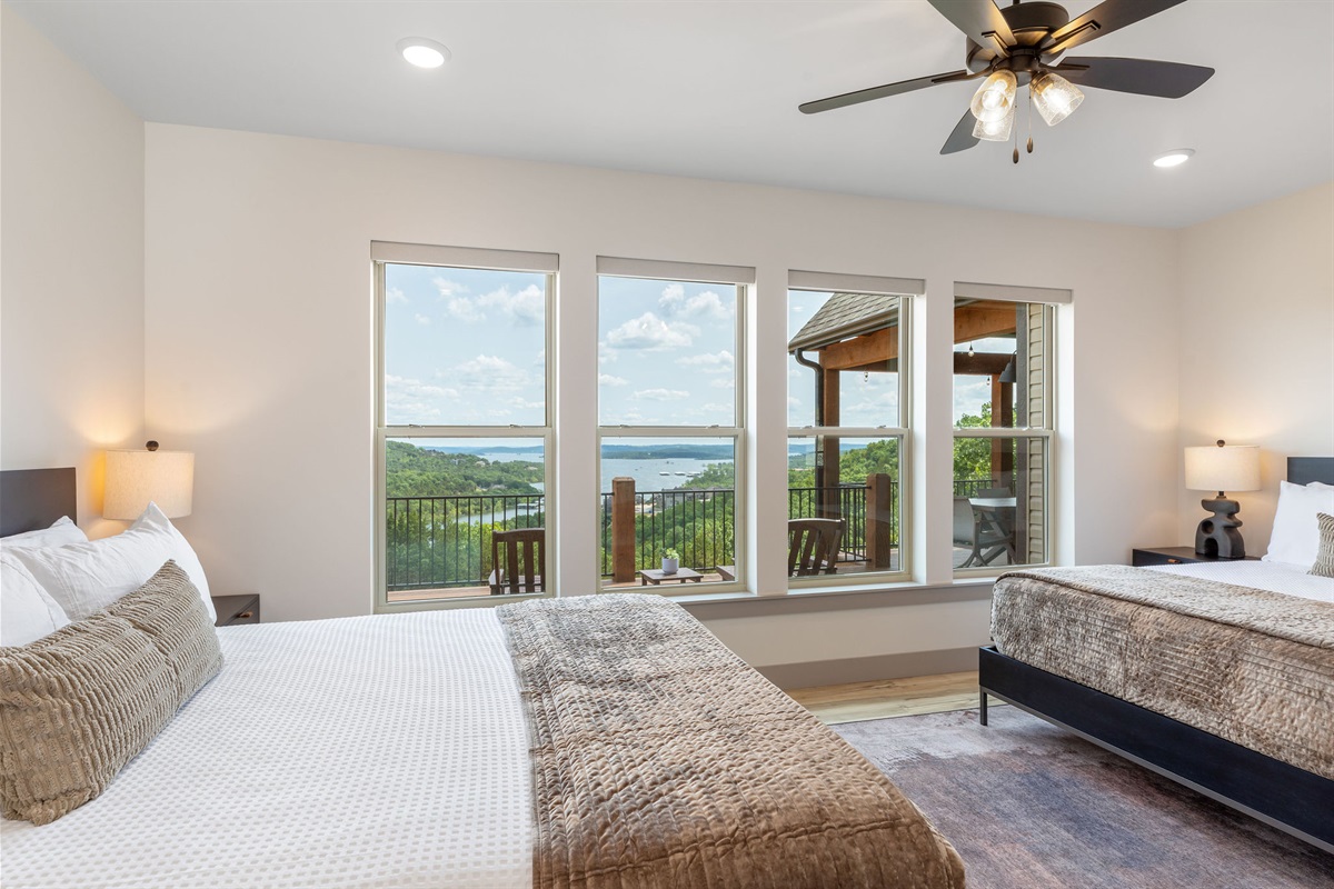 Main level double King bedroom #2