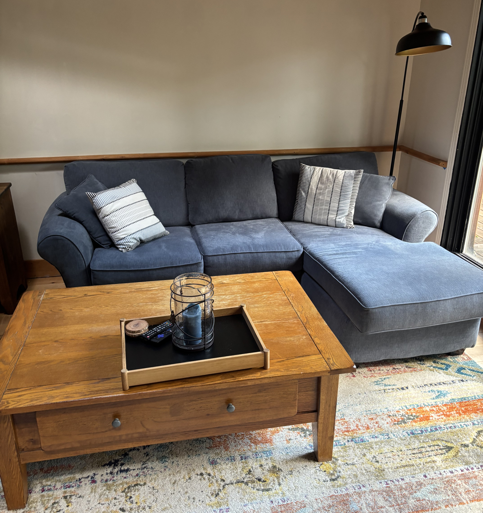 Seating area in living room