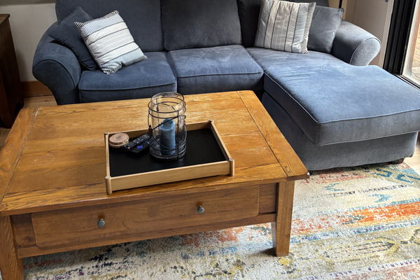 Seating area in living room