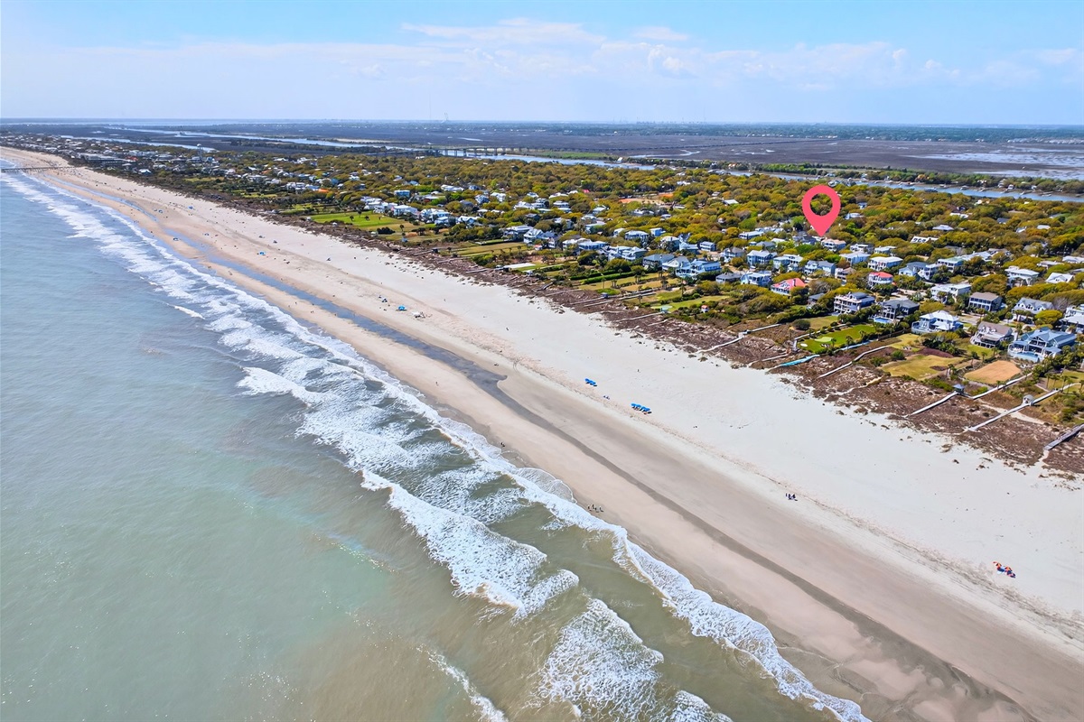 Proximity to Beach | On Beach Time | 6 30th Ave, Isle of Palms, SC | IOP Escapes