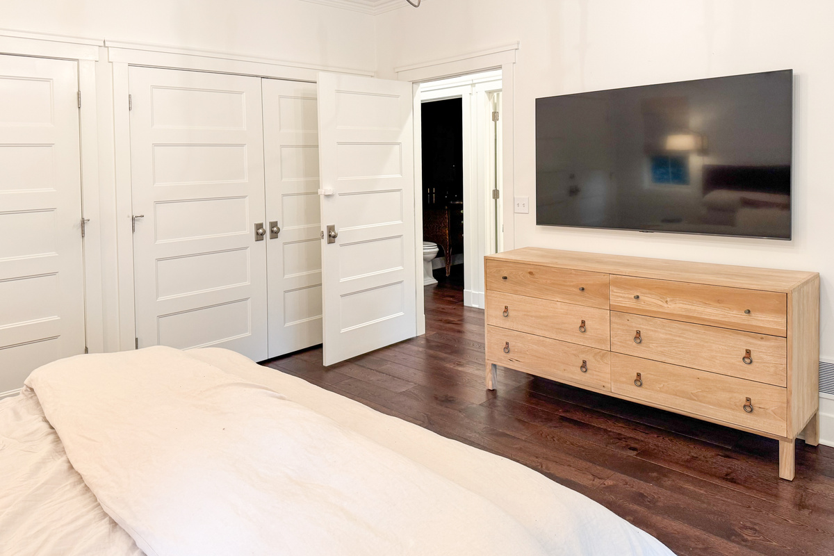Primary Bedroom TV with Streaming