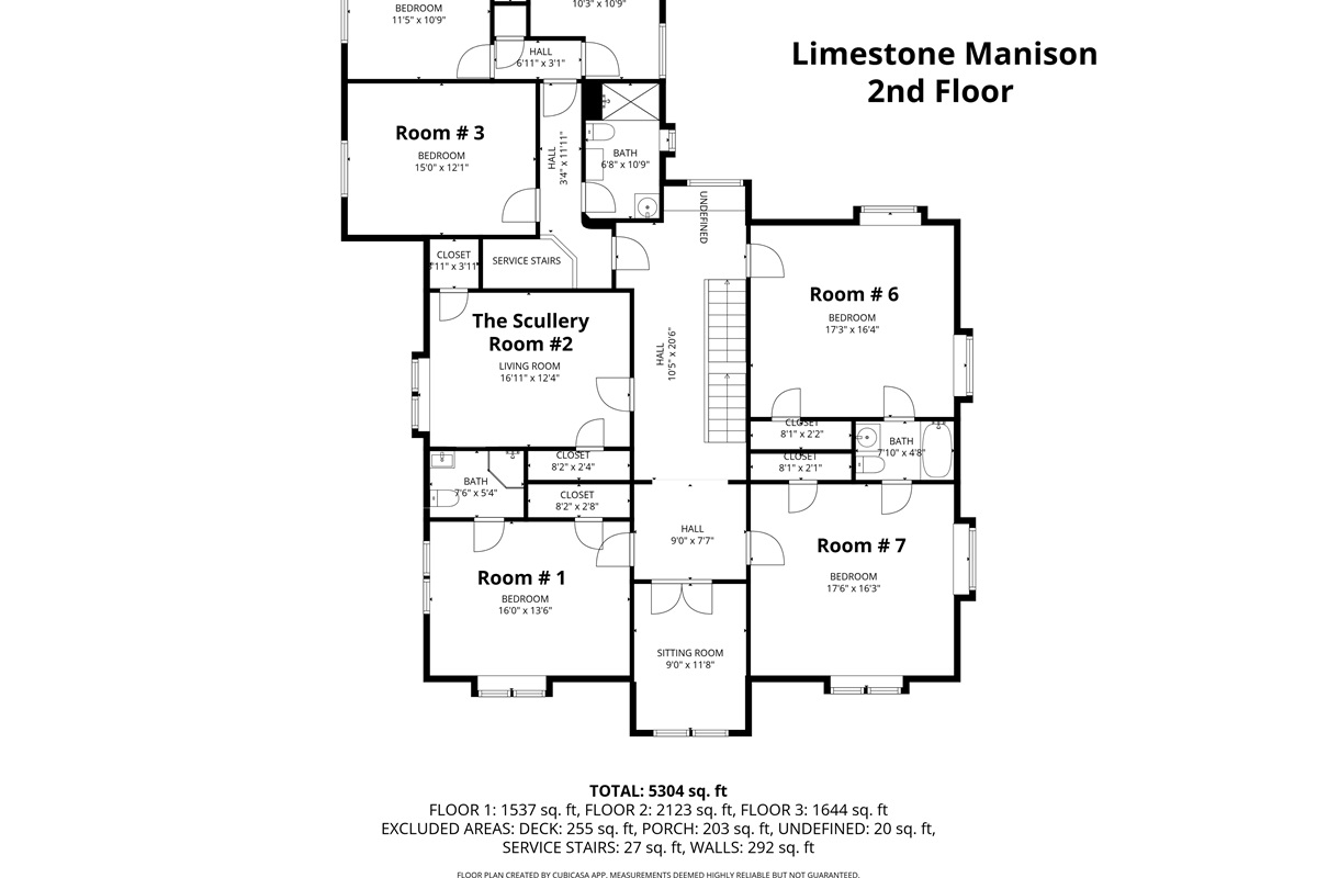 2nd Floor Layout