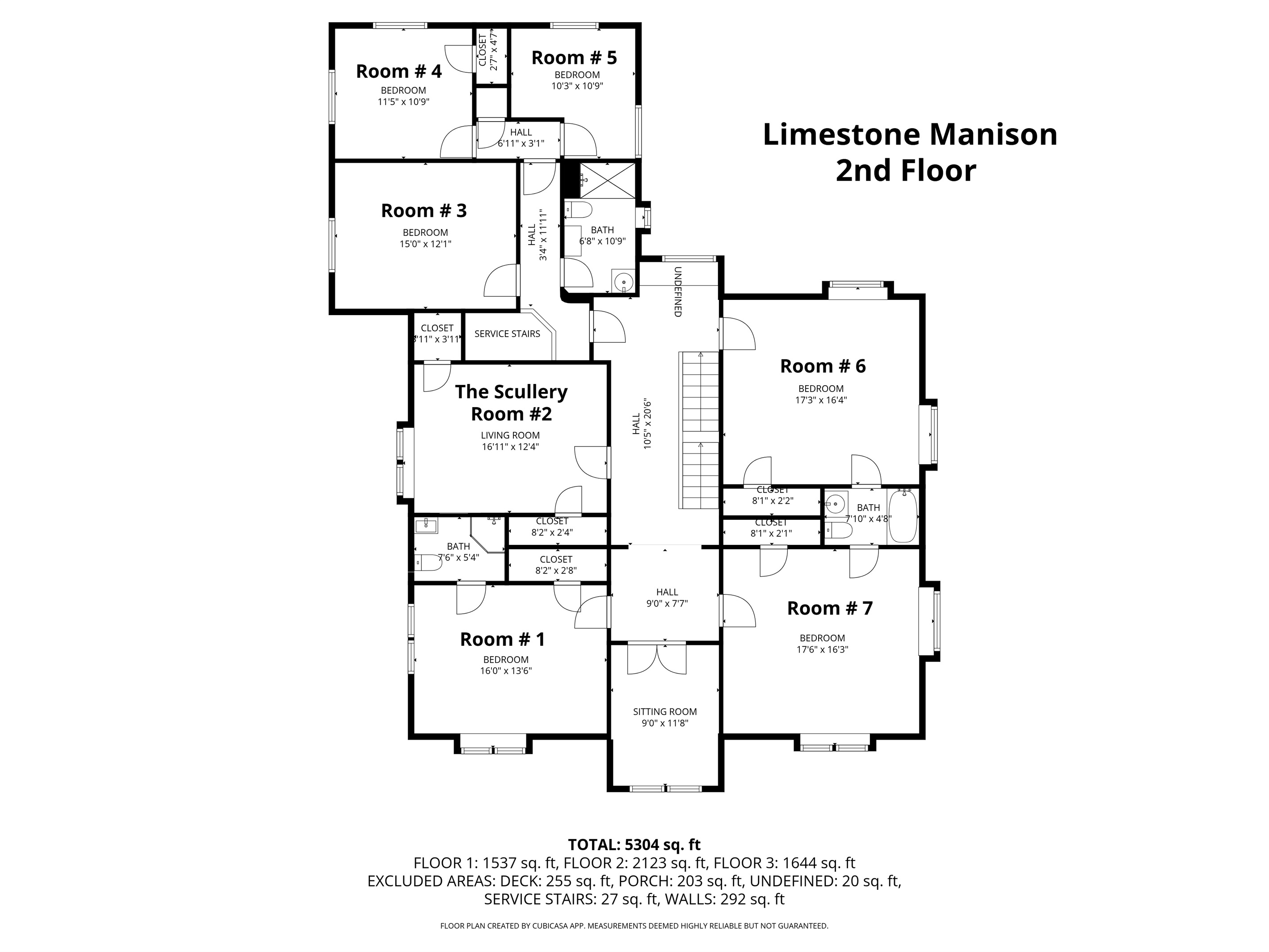 2nd Floor Layout