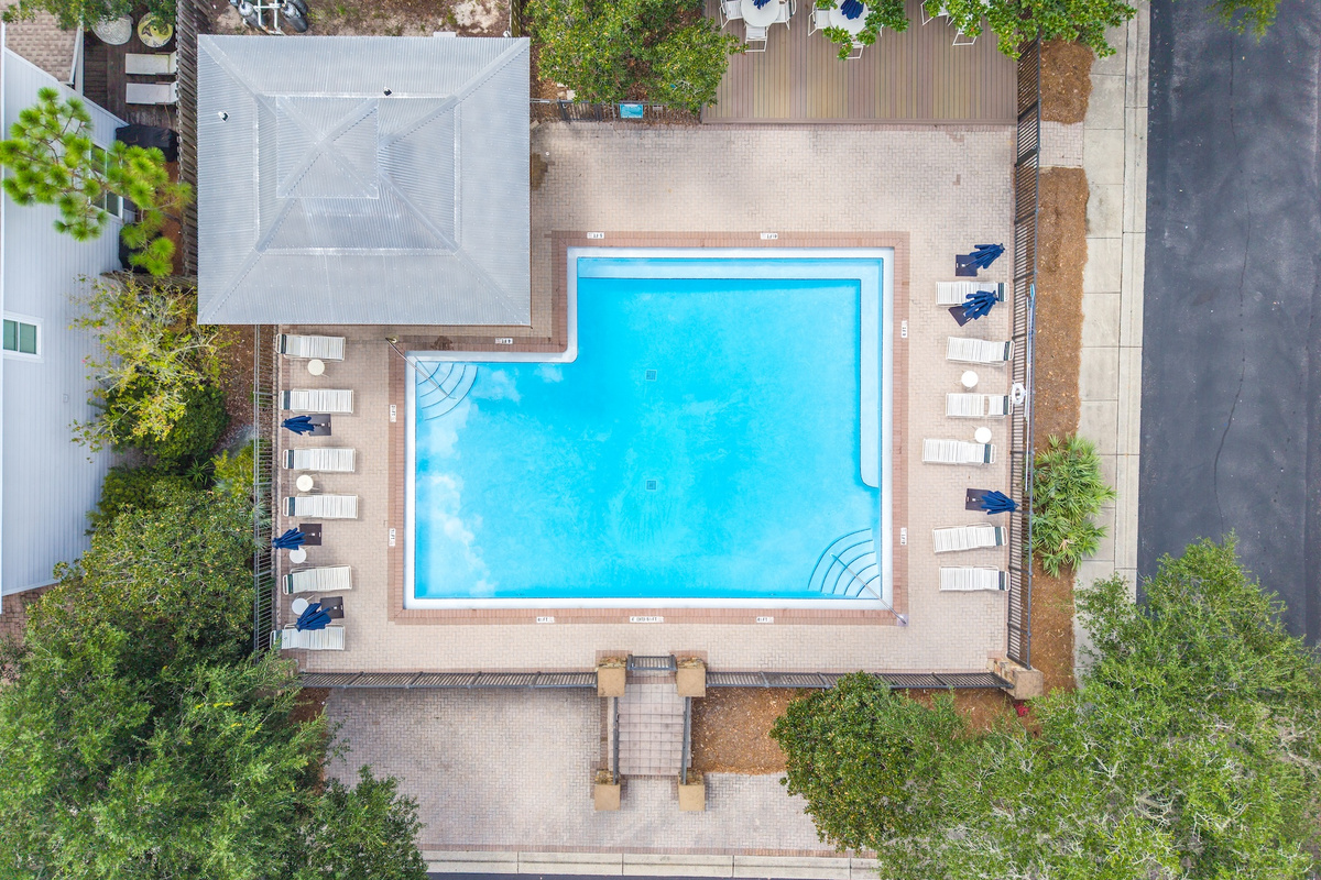 Pool: Dive into the heated community pool, located directly across the street.