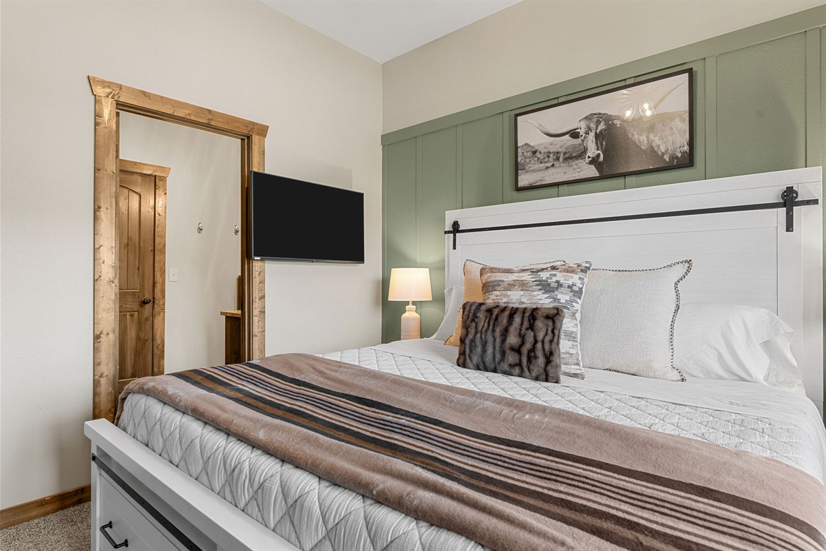 Lower level king bedroom
