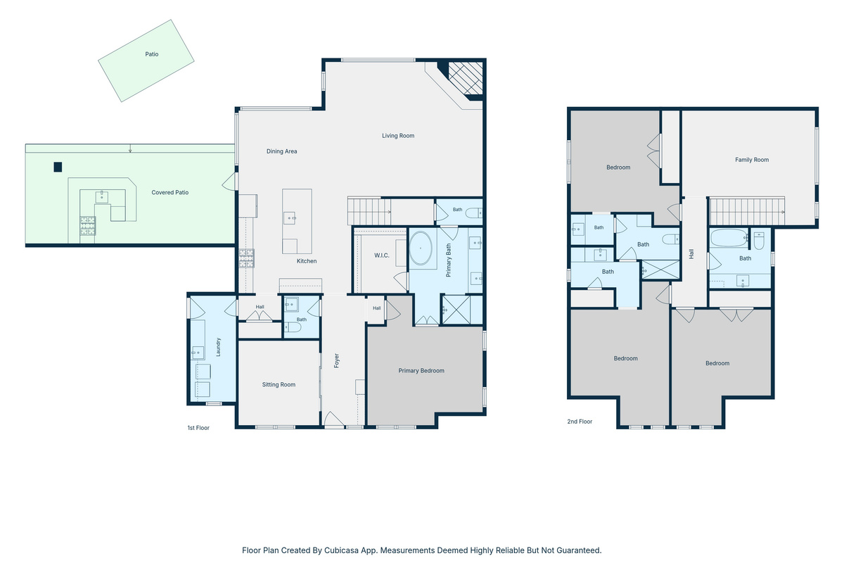 Layout of our spacious home