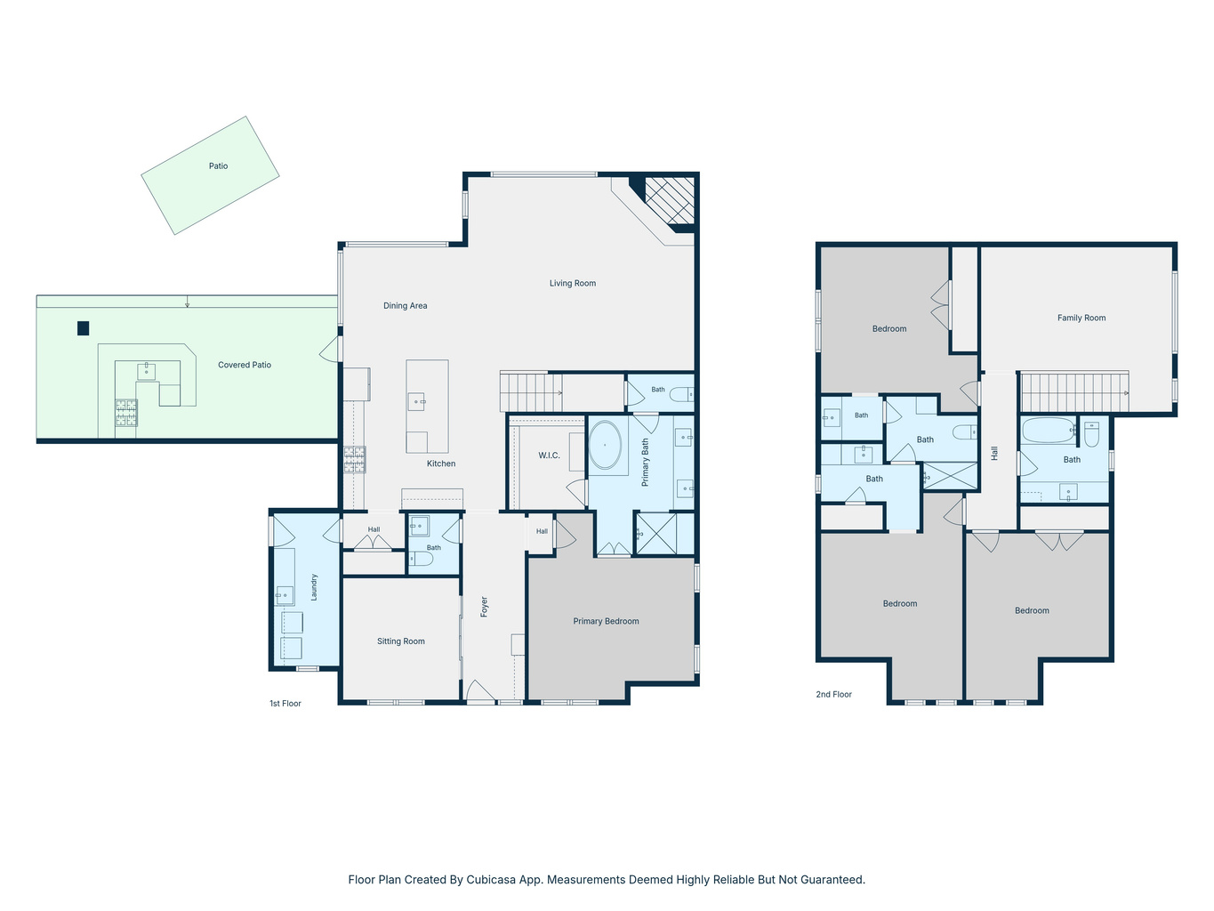 Layout of our spacious home