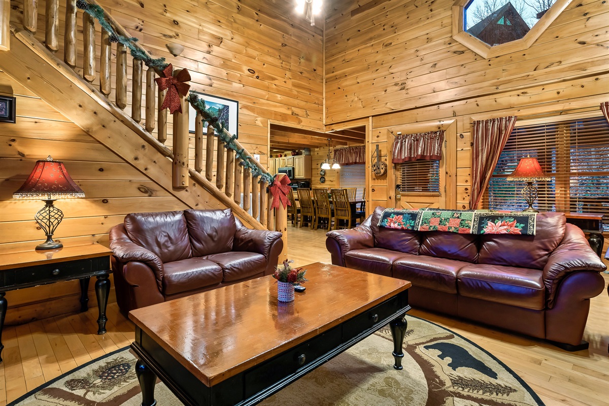 Christmas decorations are up seasonally!