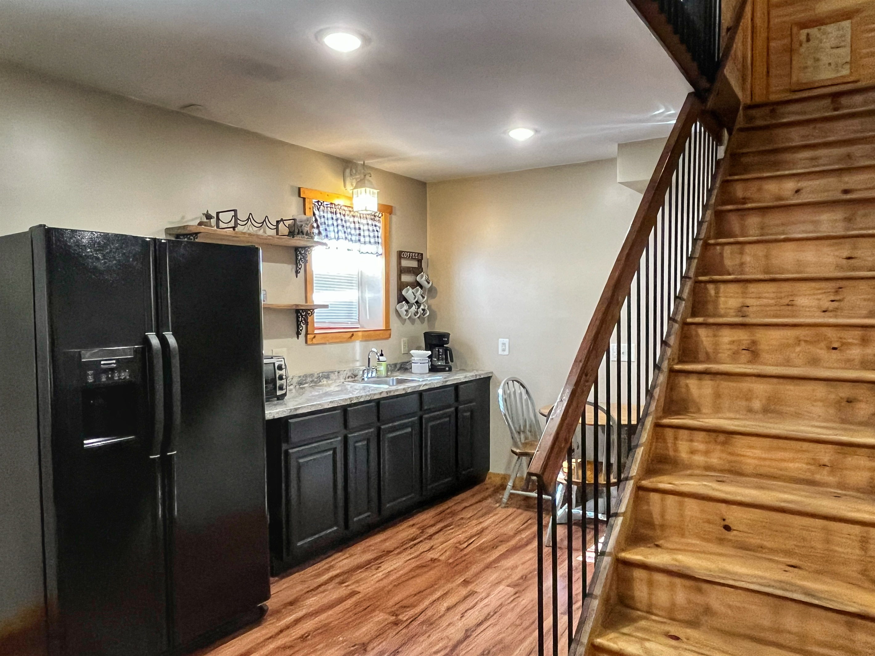 Downstairs kitchenette