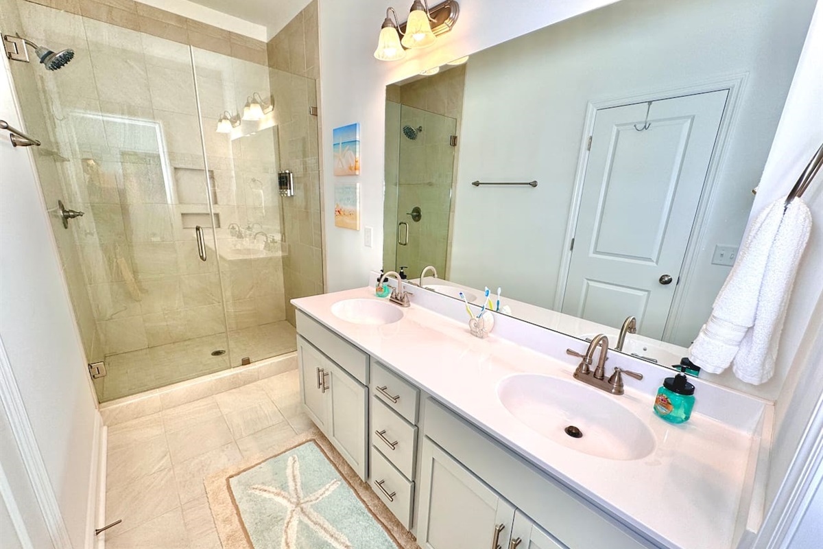 Primary bathroom