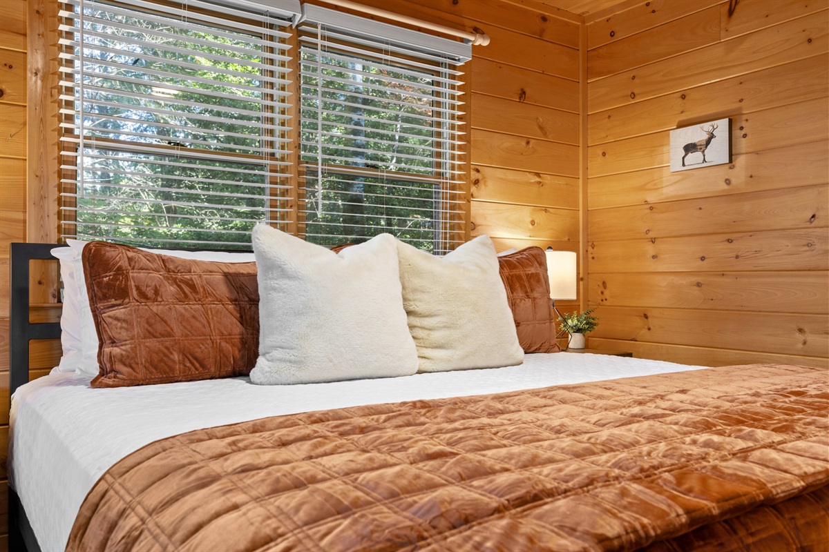 Simple, peaceful, serene, the perfect setting for unwinding.