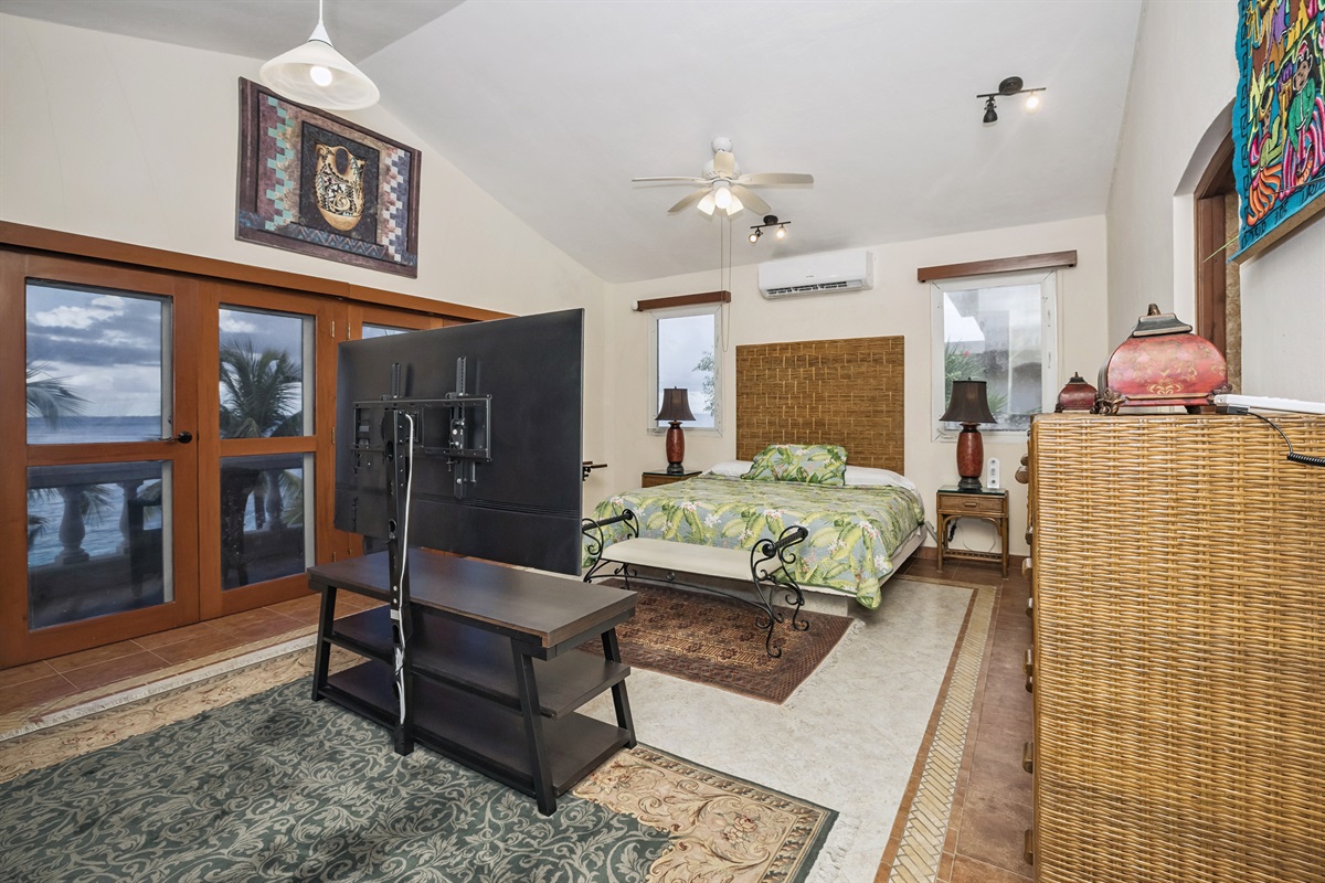 Bedroom 3, King Bed, Private Bathroom, and Private Balcony