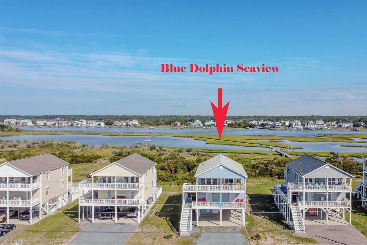 Blue Dolphin SeaView location, drone footage