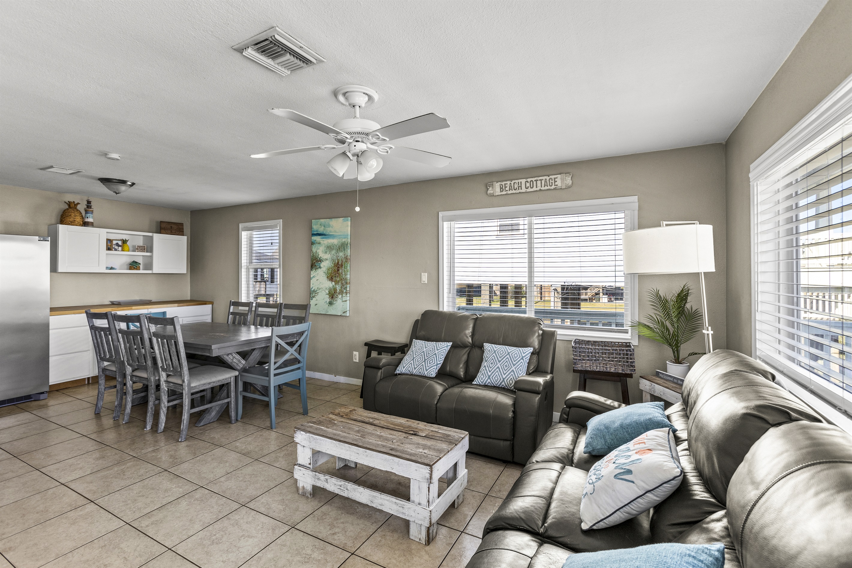 Upstairs main living level