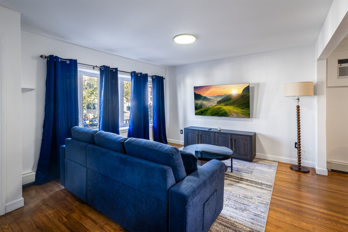 Living Room with Smart TV 