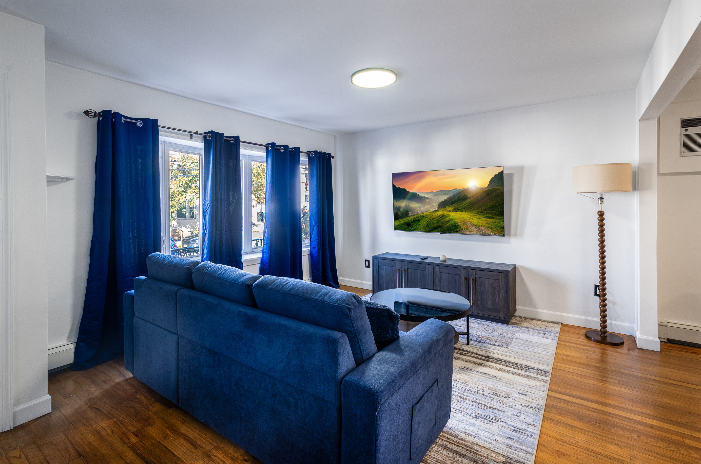 Living Room with Smart TV 
