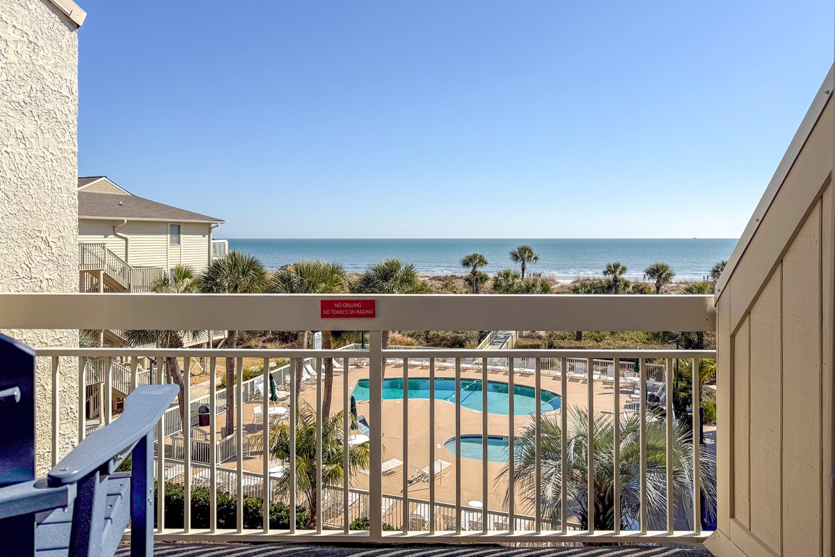 balcony  Breakers 324 Hilton Head SC 