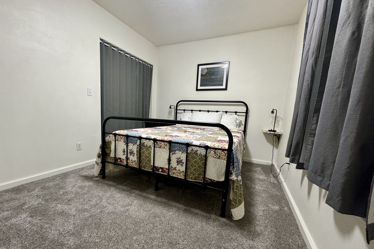 Bedroom 2 with a queen bed