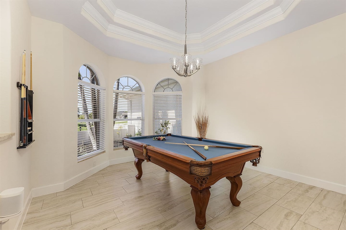 Make every moment count with the fantastic pool table for endless fun!