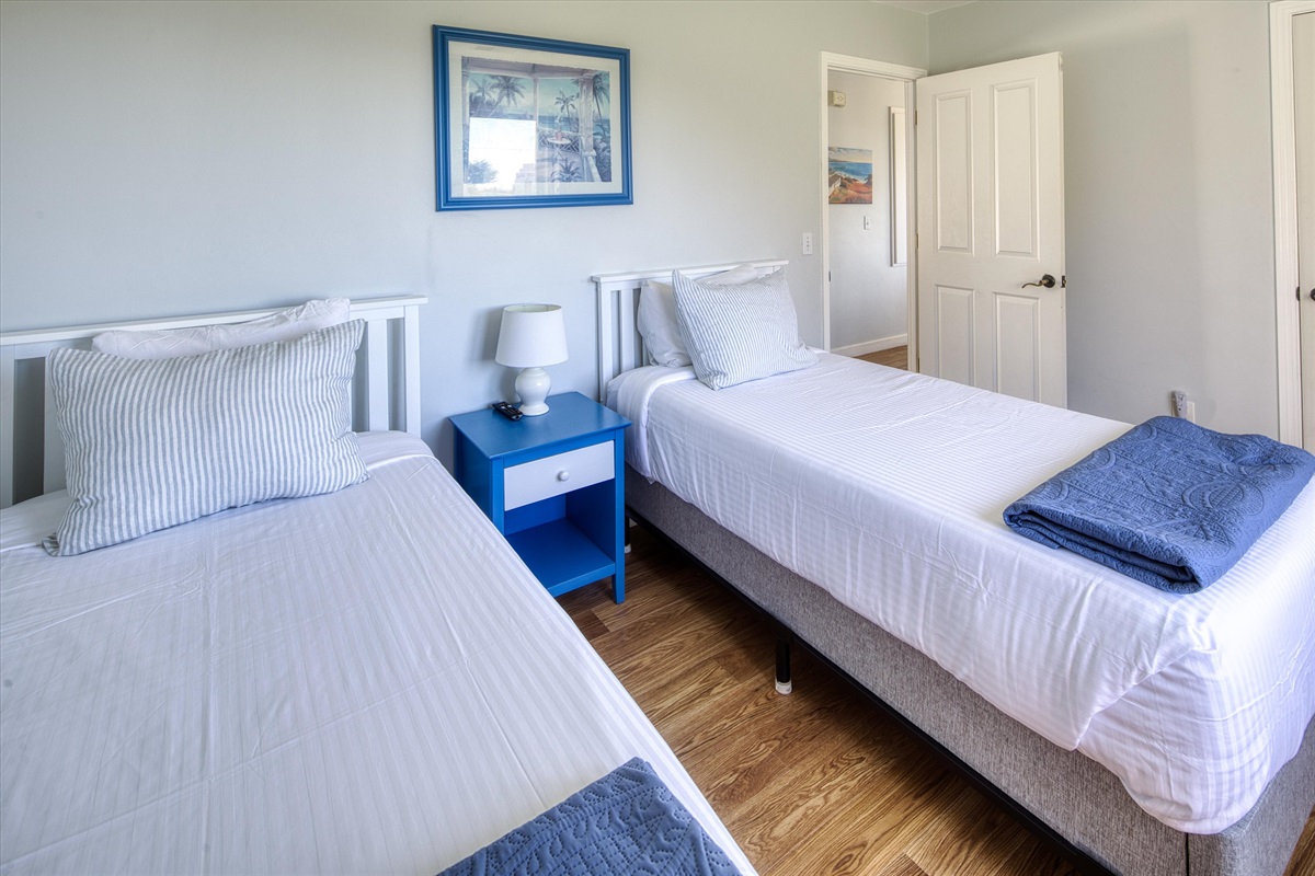 A relaxing, cozy bedroom retreat — ideal for quiet mornings or a little ‘me time